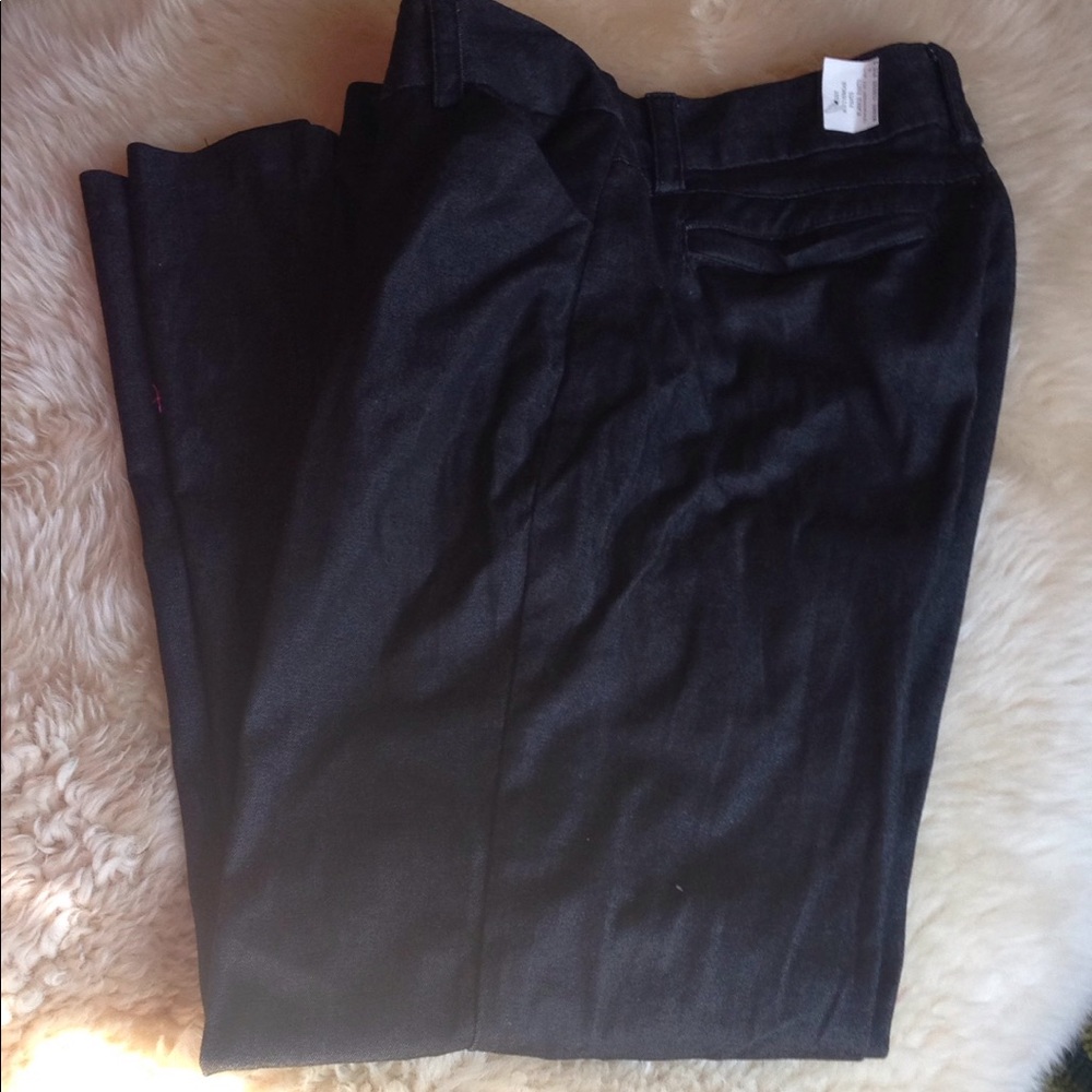 Black Curvy Fit Trousers